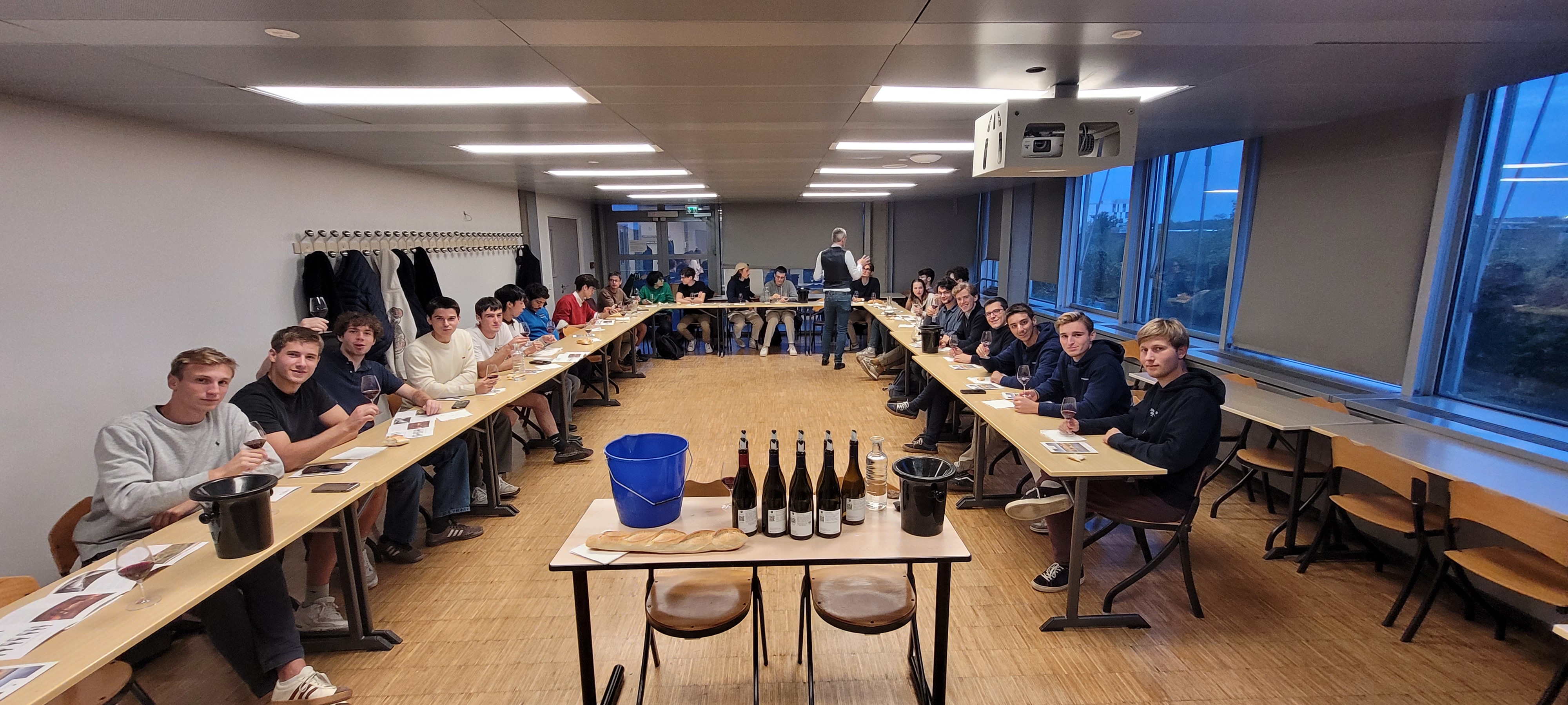 Photo de la dégustation