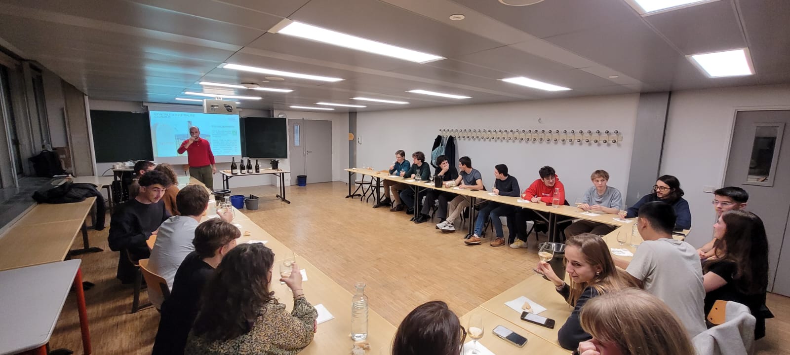 Photo de la dégustation