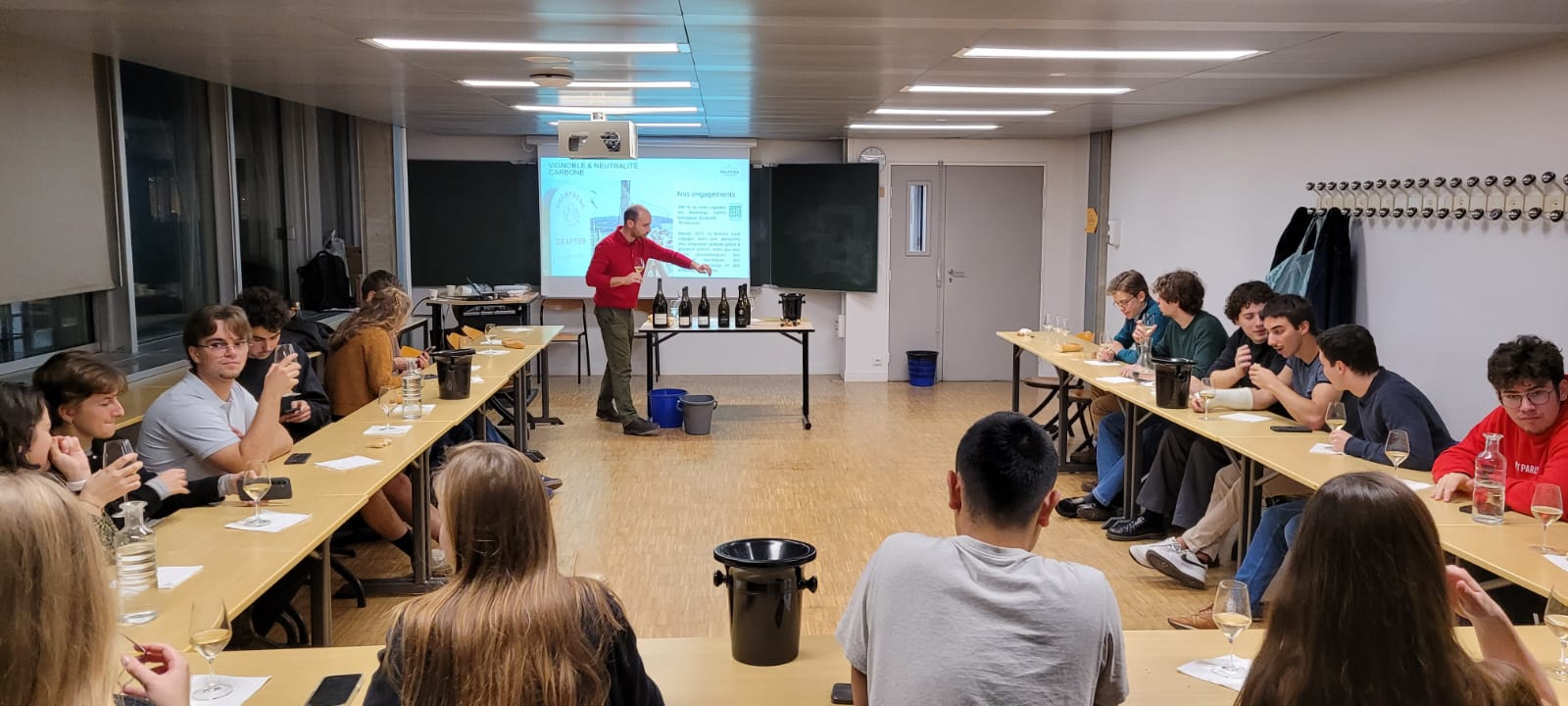 Photo de la dégustation