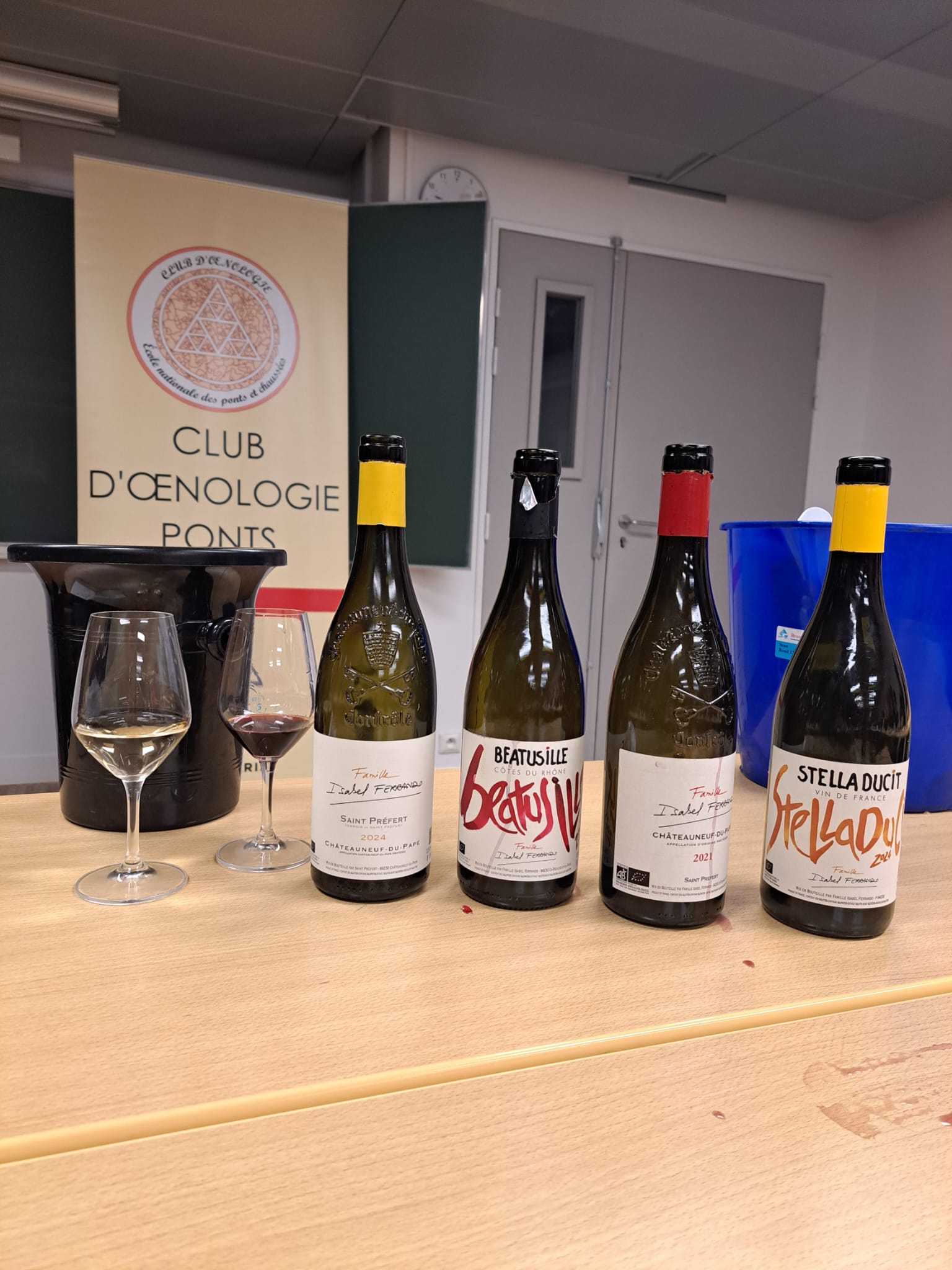 Photo de la dégustation