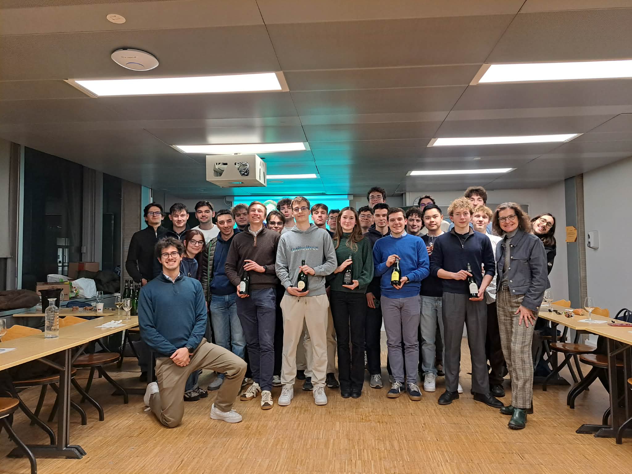 Photo de la dégustation