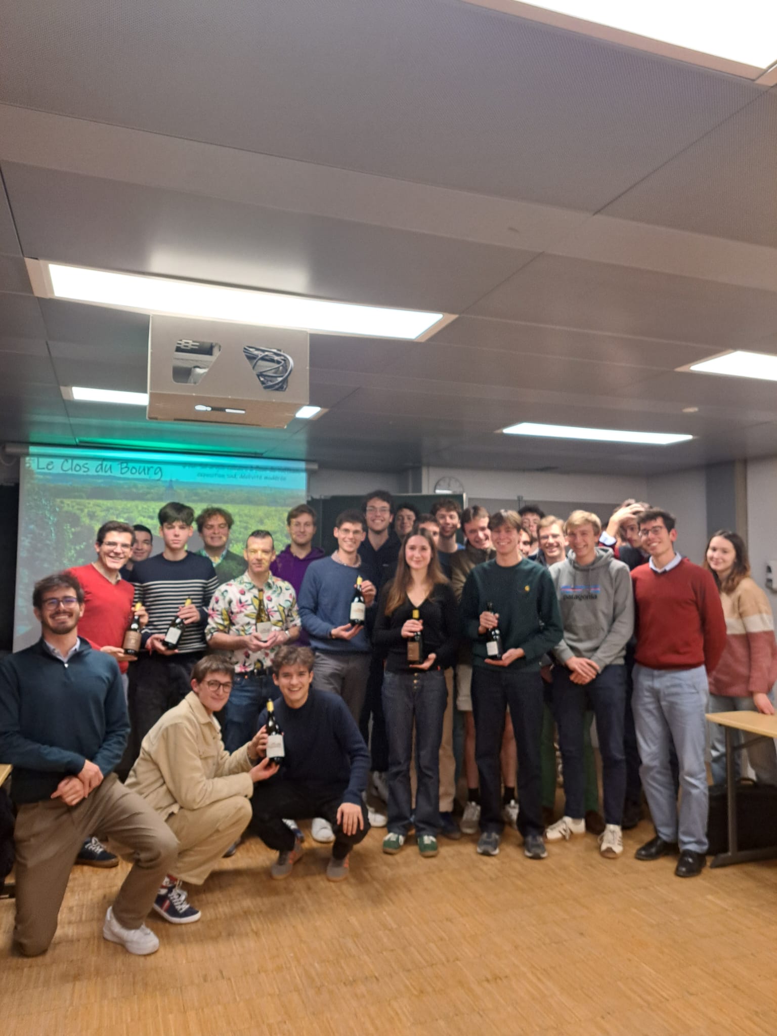 Photo de la dégustation