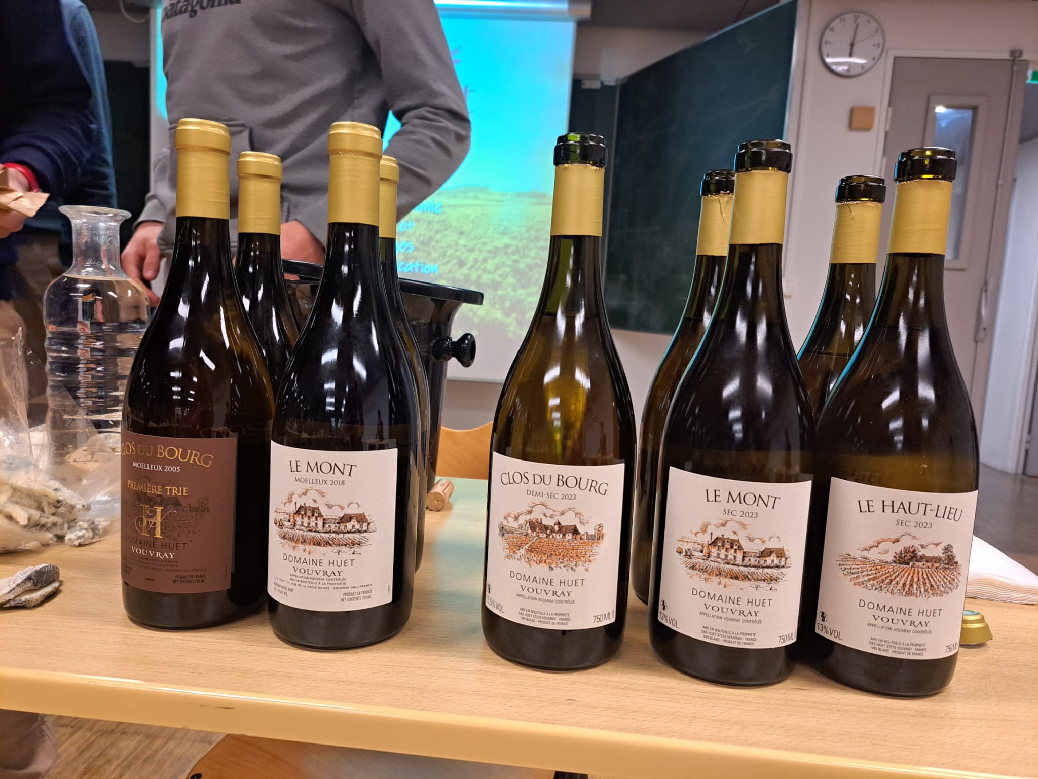 Photo de la dégustation