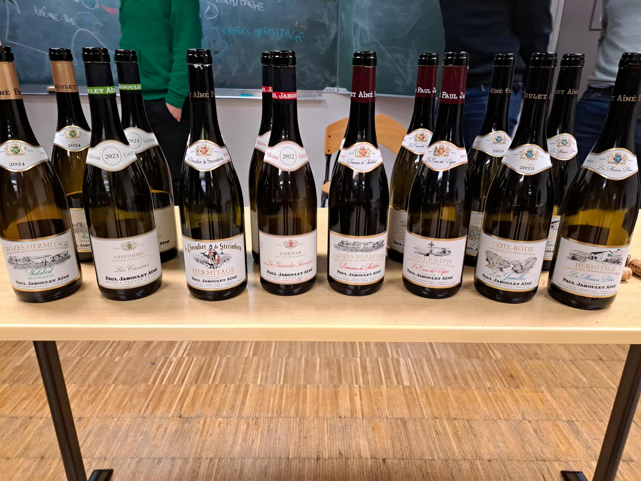 Photo de la dégustation