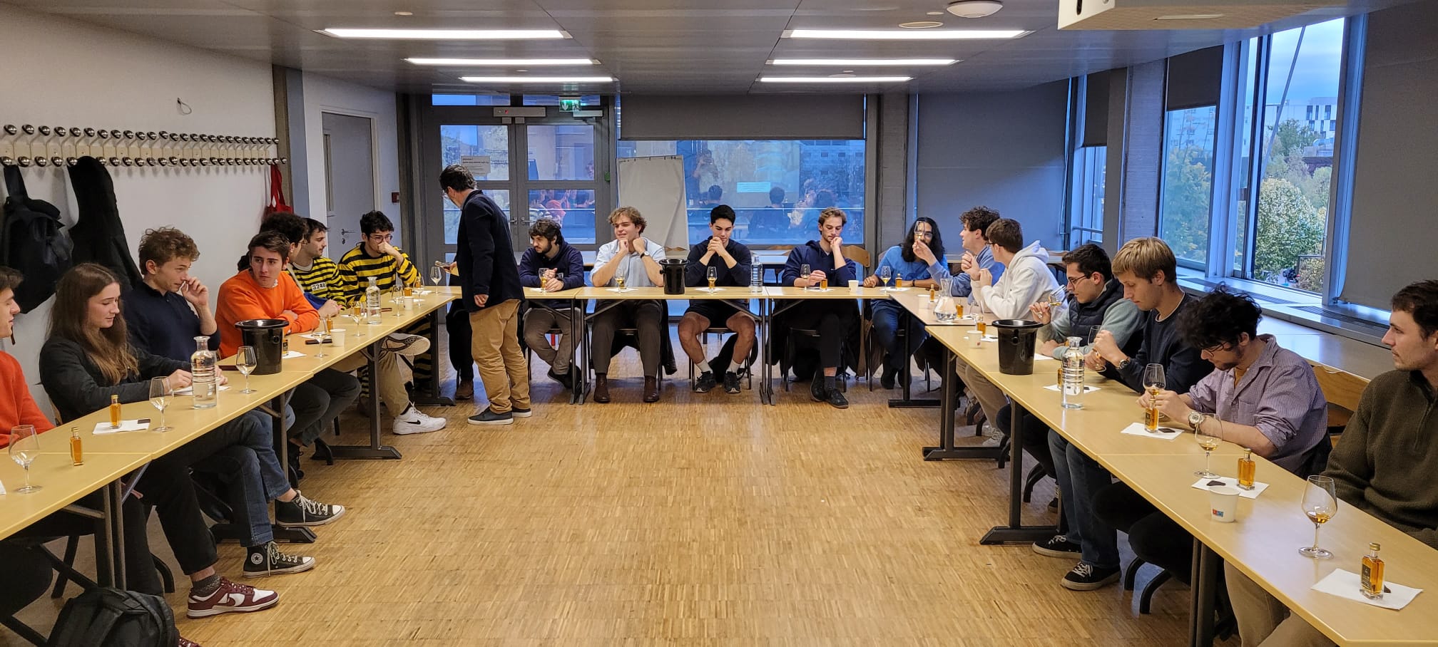 Photo de la dégustation