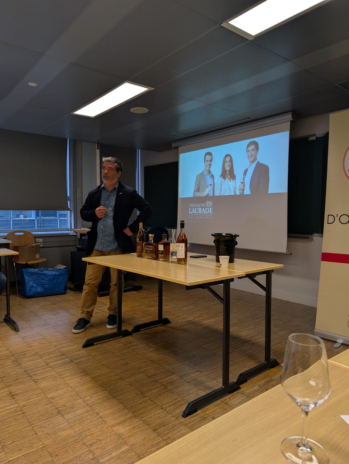 Photo de la dégustation