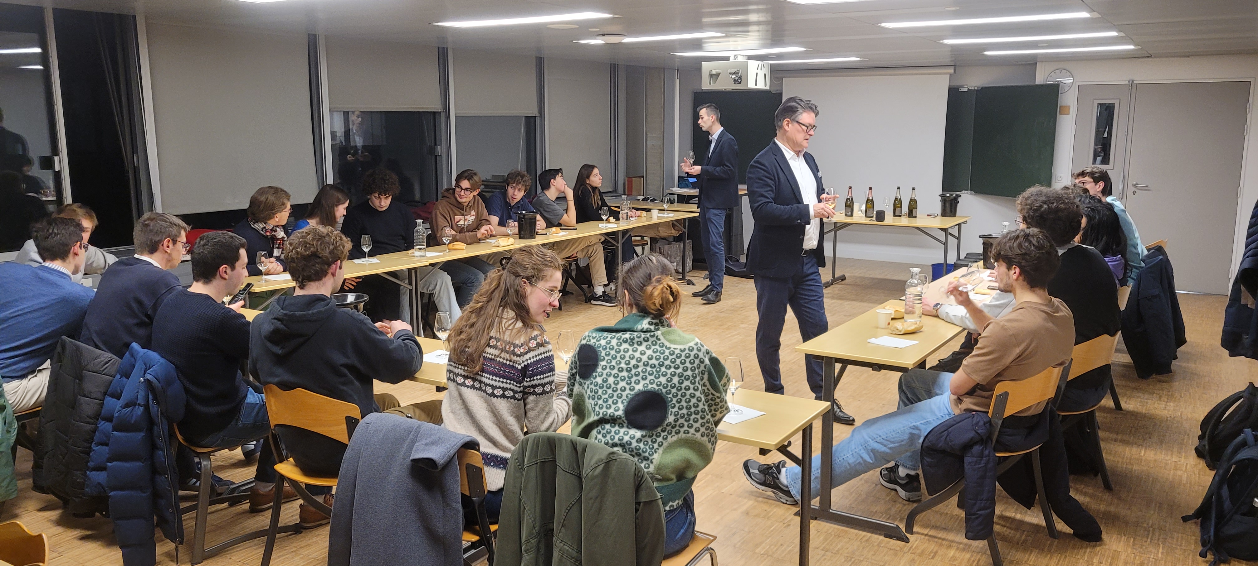 Photo de la dégustation