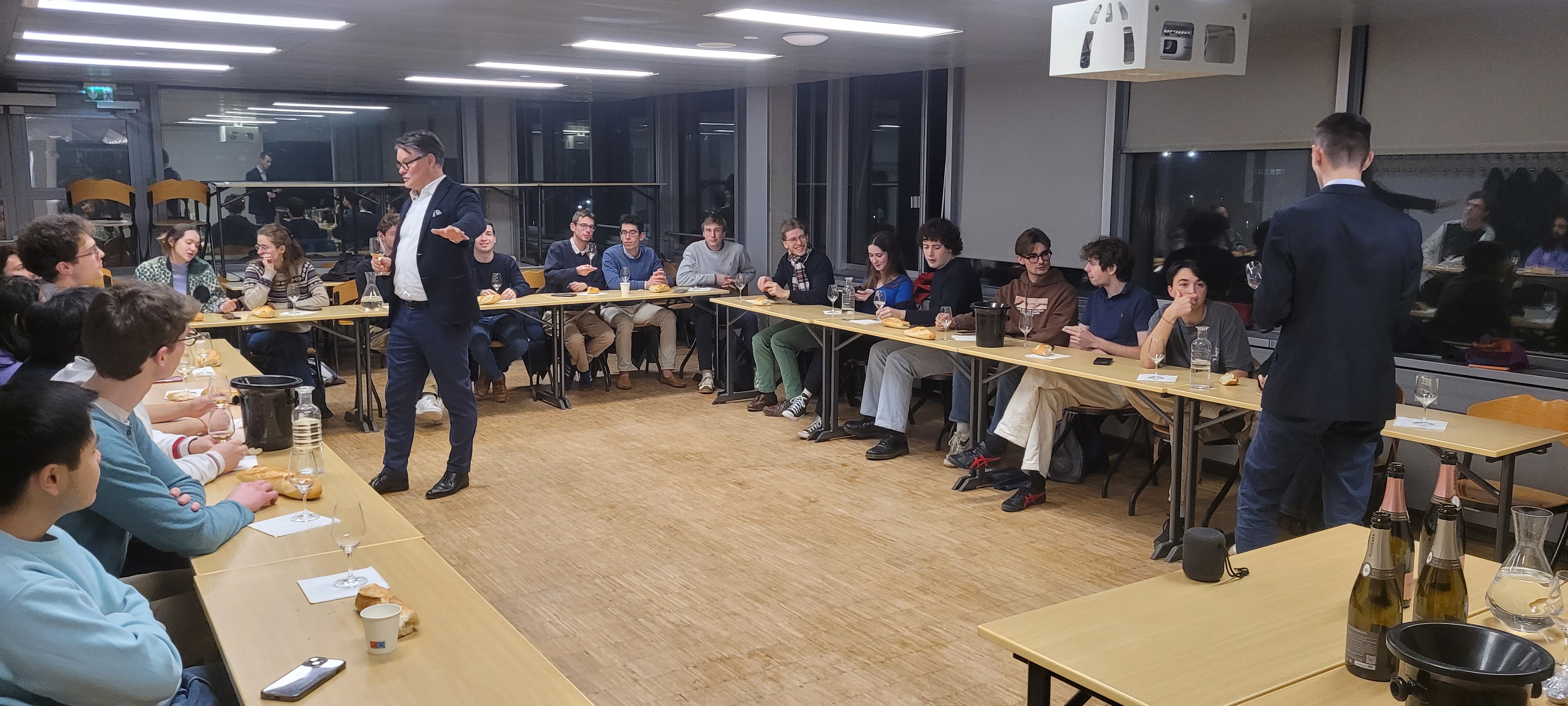 Photo de la dégustation